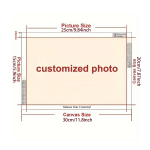 Kunst Maalimine Foto Kohandatud Teemantmaal 5D T&auml;ielikult Ruudukujuline Teemanttikand Pilt Strass Kivist Ristpistes Komplekt Mosaiik Kodu Dekoratsioon 20x30cm