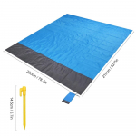 Rannatekk Tekk 200 X 210cm Veekindel Rannamatt Kerge Piknikumatt Rannamadrats Reisimiseks Matkamiseks Sportimiseks 200cm*200cm