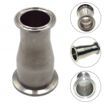 2\'\' kuni 1-1/2\'\' 51mm kuni 38mm sanitaar-tri klambriga reduktor 304 roostevaba teras