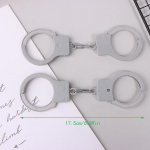 1paar k&auml;erauad M&auml;nguasi Lapsed Rollim&auml;ng Jalatrauad Rekvisiidid Peodraama Cosplay Politseipolitseiniku kost&uuml;&uuml;m Riietus M&auml;ngivad m&auml;nguasjad A 2Pcs