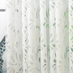 1 TK LOZUJOJU Moekas ja mitmek&uuml;lgne Euroopa Retro Jacquard &uuml;hev&auml;rviline marli kardin elutoa magamistoa sisekujunduseks W300 x L270cm valge