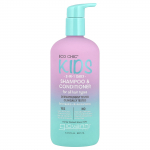 Giovanni, Eco Chic&reg; Kids, 2-&uuml;hes igap&auml;evane &scaron;ampoon ja palsam, K&otilde;igile juukset&uuml;&uuml;pidele, 16,5 fl oz (487 ml)