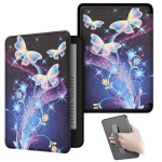 Mitmev&auml;rviline Kindle 2024 kaitsev nahkkate 11. p&otilde;lvkonna e-lugerile Painted Handheld 6 inch