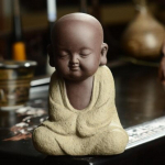 Buddha kujud V&auml;ike mungav&auml;rvi Liiv Keraamiline Koduklubi Geomantiline Dekoratsioon Purpursed Liivakujukesed Tee Lemmikloom