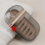 Kaasaskantav kaanega reisiseebialus &ndash; lekkekindel, &auml;ravoolu disainiga du&scaron;iruumis ja vannitoas kasutamiseks