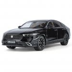 Uus 1/18 HONDA Accord sulamist automudel, survevalu metalls&otilde;idukid, automudel K&otilde;rge simulatsiooniga heli ja valguse kollektsioon, laste m&auml;nguasjade kingitus must