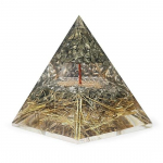 Originaalne p&uuml;&uuml;riidi kristalli p&uuml;ramiid P&uuml;&uuml;riidi puu &Otilde;itseng Positiivsus Kuulsus Vastu Reiki Tervendamine Rikkus ja K&uuml;llus -8.89 cm