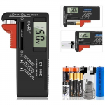Testeur de Piles num&eacute;rique, Testeur de Piles Universel, Batterie Testeur, vala AA, AAA, C, D, PP3, 9 V, 1,5 V, Piles Bouton - Fonctio