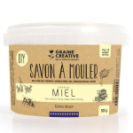 Savon &agrave; mouler - Miel - 500 g - Blanc - Jaune dor&eacute; - Adulte - Mixte kollane