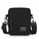 Lihtsad Mini Crossbody K&auml;ekotid Kott Meeste Nailonist &Otilde;lakott Meestele Messenger Telefoni Sling Kott Abikaasa Rindkerepakett Rahakott must