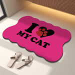 Vannimati Pehme Diatomiitmudast Vett Imav Libisemisvastane WC WC Majapidamisvannitoa Uks Kiiresti Kuivav Sissep&auml;&auml;su Jalamatt 50*80cm