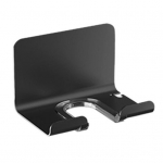 F&ouml;&ouml;nihoidik Seinale kinnitatav hoiurest juuksesirgendaja-kuivati ​​jaoks Lihtne paigaldada Vannitoa korrastaja riiulid Traadist riidepuu korralikuks hoiustamiseks