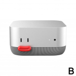 Jahutusalus Mac Mini M4 Toitenuppude Hoidik Maci Hoidik 3D Armas Eesmine Loov E5Y2 Light Gray-1 set
