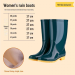 Naiste libisemiskindlad k&otilde;rge s&auml;&auml;rega soojad vihmasaapad - Tasuta saatmine 40