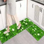 1 tk V&auml;simusvastased k&ouml;&ouml;givaibad, OneHouse'i lilleprinteriga veekindel, libisemisvastane paks polsterdatud k&ouml;&ouml;gimatt Tugeva t&ouml;&ouml;v&otilde;imega mugav k&ouml;&ouml;gimatt 40*60cm