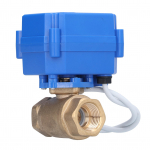 Elektriline kuulventiil BSP messingist mootoriga l&uuml;liti Mini DN15 12 tolli DC12V lisatarvik