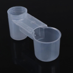 Plastikust lemmikloomade lindude jootja s&ouml;&ouml;tja veepudeli tass kassi kana tuvi