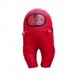Astronaut Libahunt Tapa Vananemine+USA Anime t&auml;ispuhutavad r&otilde;ivad Multifilmi Nukur&otilde;ivad Astronaut Little Red Man t&auml;ispuhutavad riided adults 150-190