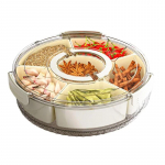 P&ouml;&ouml;rake tordikonteinerite konteinerit suupistete karbi konteineri jaotatud serveerimisalus Kaasaskantav hoiustamisvahend kommide, puuviljade, p&auml;hklite, v&uuml;rtside jaoks