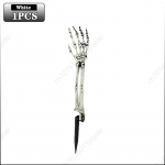 6 tk Halloweeni simulatsioon k&auml;eluu skelett Halloweeni &otilde;ue p&otilde;rand kummitus k&auml;si k&auml;e luu kummitusfestivali riietusrekvisiidid