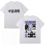 T&auml;navar&otilde;ivad Jujutsu Kaisen Anime T-s&auml;rk Unisex Naiste T&auml;nav Harajuka O-kaelusega T-s&auml;rk Oversize Hip Hop Gooti riided T-s&auml;rgid Topid 2XL