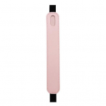 Adjustable Tablet Pen Holder Anti Loss Storage Nylon Elastic Band Artificial Leather roosa