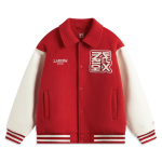 Li Ning igap&auml;evase j&otilde;ukuse seeria Hiina uusaasta mugav vabaaja Ameerika lihtne baseball-kraega laia &otilde;laga puuvillane jope meeste jope cinnabar-punane AJMV033-1 M brown