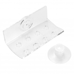 Akr&uuml;&uuml;lkorallide riiuli klamber Akvaarium Kalade konteiner Korallide fragmendi tugi iminapaga(8 auku)