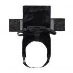 Kaasaskantav v&auml;ikelapse lennuki v&otilde;rkkiik kokkupandav beebi lennuki iste magamiskoht reguleeritav laste lennuki jalgade puhkamise v&otilde;rkkiik reisimise p&otilde;hitarbed must