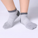 1 pair Breathable Unisex Men Women Socks Sports Ideal For Five 5 Finger Toe Shoes Sale solid Mesh socks men 2024 helehall v&auml;rv