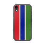 Coque T&eacute;lephone Drapeau Gambie &ndash; iPhone XR