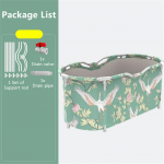 Kaasaskantav vann T&auml;iskasvanutele Vann Lastebassein Spa saun Vann Kokkupandav perevann Panipaik Vannid Veevann Siseruumides 46x27,6x23,6 tolli Crane