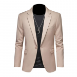 Meeste suur pluss suuruses slim fit bleiser - Pulma- ja &auml;ririietus 5XL