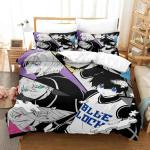 3D-prinditud anime BLUE LOCK Bachira Voodikomplekt Tekikott Padjap&uuml;&uuml;r Voodipesu Komplekt Voodilina Tekikate T&auml;is Suurused Queen King 70x133cm 2pcs