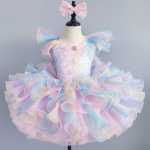 Roosa balletitutu kleit T&uuml;drukute tantsuseelik Balletiseelik Balletisinine Pikk printsess 120cm roosa