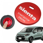 SIENTA SIENTA Mootori Nuppkatte Kate, Sobib Auto Start-Stopp Nupul&uuml;liti Kaunistuseks Sienta punane
