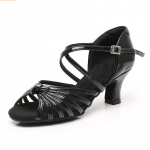 Naiste Tango/Ballisaali/Ladina Must Tantsukingad Kontsaga Salsa Professionaalsed Tantsukingad Naistele 5.5cm 7.5cm 9cm 34