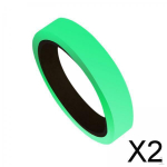 6xGlow in The Dark Tape Green Multifunctional 9.8ft Removable Fluorescent Luminous for