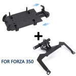Honda Forza350 Forza125 Forza 350 125 Mootorratta GPS-navigatsiooni Mobiiltelefoni Hoidik Kinnitus Adapter Alus Hoidik 2020 2021
