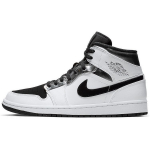 Air Jordan 1 Mid Alternate Think 16 Meeste tossud H&otilde;bedane Valge 554724-121 47.5