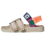 Adidas Adilette Sandaal 4.0 Beež Toon Alumiinium Unisex Tennised Pruun Kiir-Oranž H03418 47