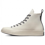 Converse Chuck 70 Counter Climate GORE-TEX High Egret Black Unisex Tossud Kreem A01386C 35