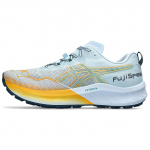 Asics Fuji Speed 2 Hele Sinine Ere Oranž Meeste Tennised Tume M&uuml;ndiroheline 1011B699-401 41.5