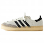 Ronnie Fieg x Clarks x adidas 8th Street Samba Kithmasi kollektsioon - Valge Must Unisex tossud Kreemjas Kriidivalge Tuumikmust IE4033 38⅔