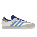 Lionel Messi x adidas Samba Indoor Spark Gen10s Meeste tossud Valge Lucid-Blue Sinine-Burst ID3550 38