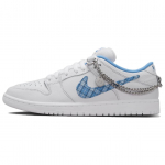 Nicole Hause x Nike Dunk Low Pro SB Valge &Uuml;likoolisinine Unisex Tossud Kesk&ouml;&ouml;sinine Puhas-Plaatina FZ8802-100 46