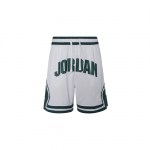 Jordan Dri-FIT Diamondsport Hingavad Kiirkuivavad Kirjatr&uuml;kiga Spordip&uuml;ksid Meeste P&uuml;ksid Valge Oksiidiroheline FV8613100 L
