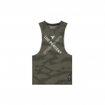 Under Armour Rock Tank T&auml;hetr&uuml;kiga Spordifitnessi Treening Mugav Hingav Vest Meeste Topid Roheline 1370488-310 M
