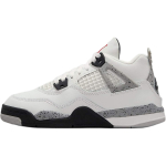 Air Jordan 4 Retro OG PS White Cement 2025 Laste tossud Summit-White Fire-Red Tech-Grey IB4388-100 29.5 white