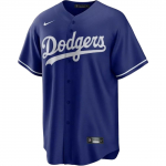 Nike X MLB koost&ouml;&ouml; Dodgers Bellinger Lihtne mugav kirjadega l&uuml;hikeste varrukatega T-s&auml;rk Meeste pealisr&otilde;ivad Sinine T770-LDRS-LD7-B35 XL